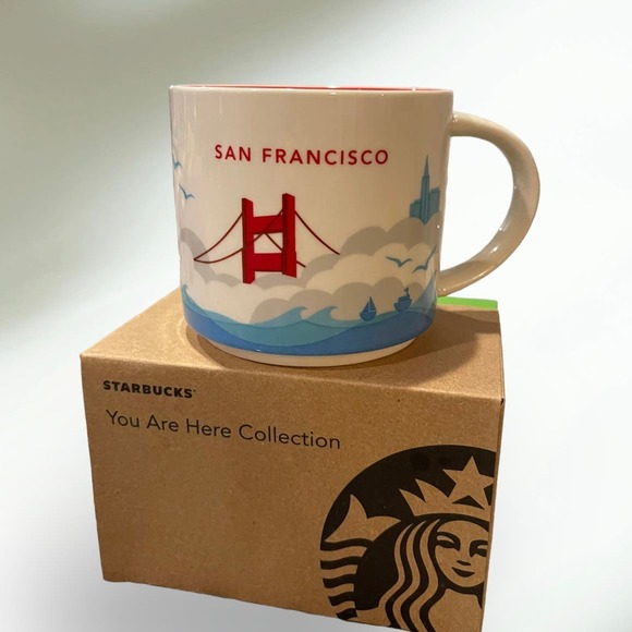 Starbucks Been There Series SAN FRANCISCO Coffee Mug 14 Fl - Picture 4 of 6